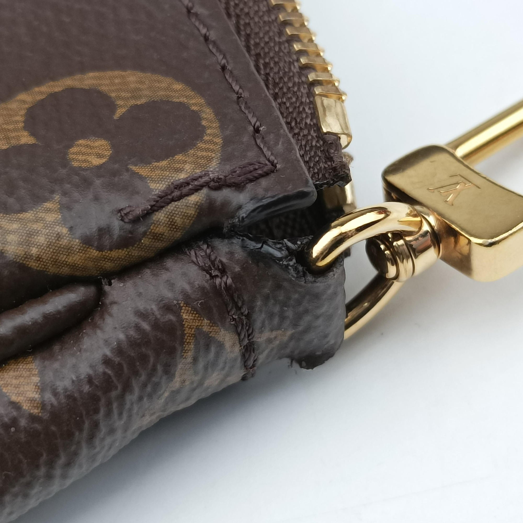 MULTI POCHETTE ACCESSOIRES MARRON×Khaki Monogram Canvas M44840 IC Chipミュルティポシェットアクセソワール マロン×カーキ モノグラムキャンバス M44840 ICチップ