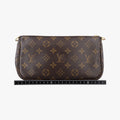 MULTI POCHETTE ACCESSOIRES MARRON×Khaki Monogram Canvas M44840 IC Chipミュルティポシェットアクセソワール マロン×カーキ モノグラムキャンバス M44840 ICチップ