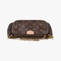 MULTI POCHETTE ACCESSOIRES MARRON×Khaki Monogram Canvas M44840 IC Chipミュルティポシェットアクセソワール マロン×カーキ モノグラムキャンバス M44840 ICチップ