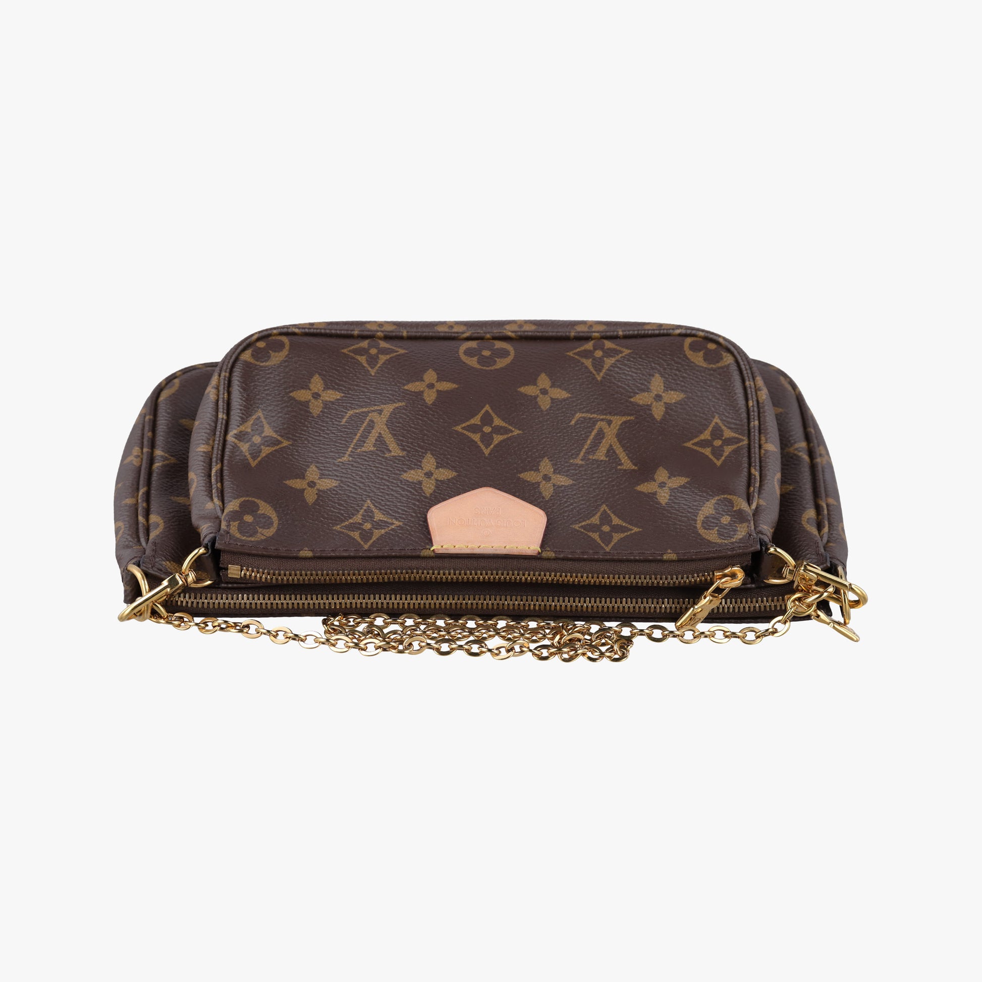 MULTI POCHETTE ACCESSOIRES MARRON×Khaki Monogram Canvas M44840 IC Chipミュルティポシェットアクセソワール マロン×カーキ モノグラムキャンバス M44840 ICチップ