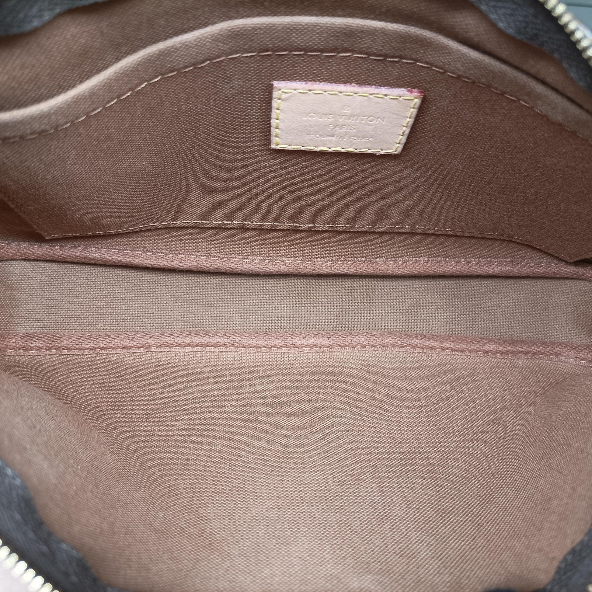 MULTI POCHETTE ACCESSOIRES MARRON×Khaki Monogram Canvas M44840 IC Chipミュルティポシェットアクセソワール マロン×カーキ モノグラムキャンバス M44840 ICチップ