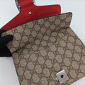 Dionysus beige×red PVC coated canvas × suede 421970 I024546767ディオニュソス ベージュ×レッド PVCコーティングキャンバス × スエード 421970 I024546767