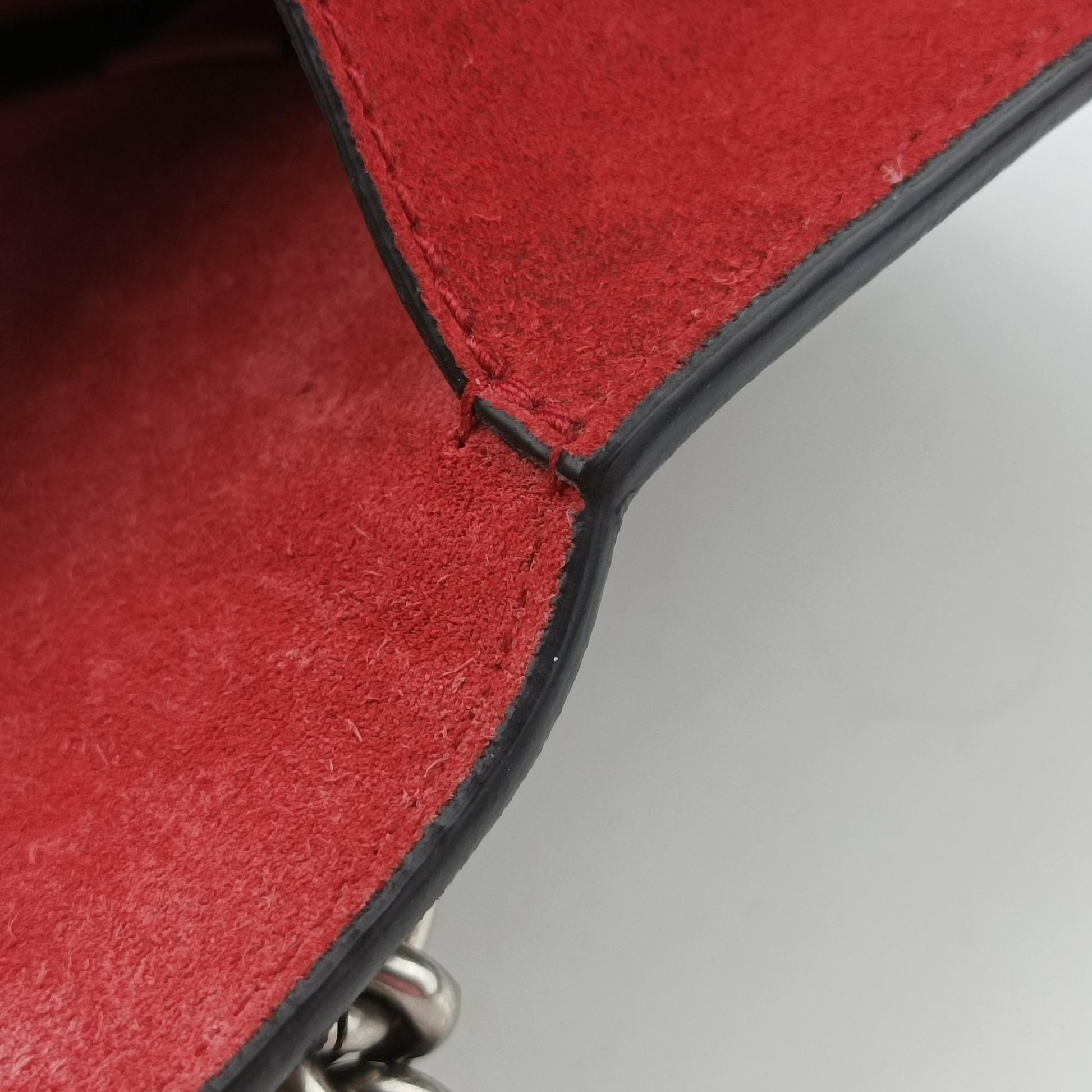 Dionysus beige×red PVC coated canvas × suede 421970 I024546767ディオニュソス ベージュ×レッド PVCコーティングキャンバス × スエード 421970 I024546767