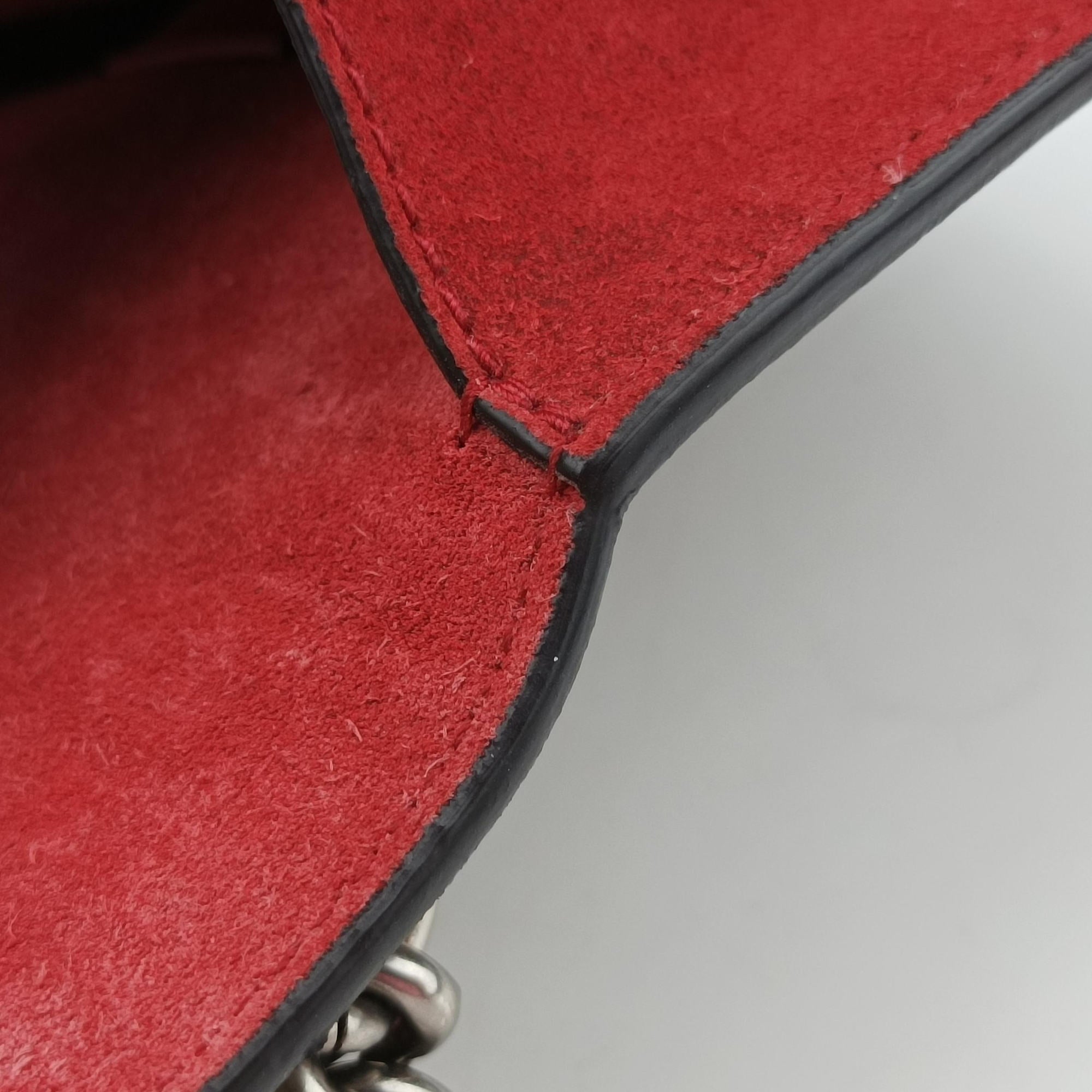 Dionysus beige×red PVC coated canvas × suede 421970 I024546767ディオニュソス ベージュ×レッド PVCコーティングキャンバス × スエード 421970 I024546767