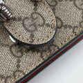 Dionysus beige×red PVC coated canvas × suede 421970 I024546767ディオニュソス ベージュ×レッド PVCコーティングキャンバス × スエード 421970 I024546767