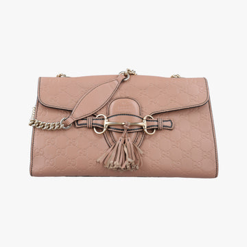 Emily Beige Leather 295402 Lot number unknownエミリー ベージュ レザー 295402 製番不明