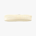 Greek Key Embossed Flap Yellow Patent クチュール グレカ柄 フラップ イエロー パテント 