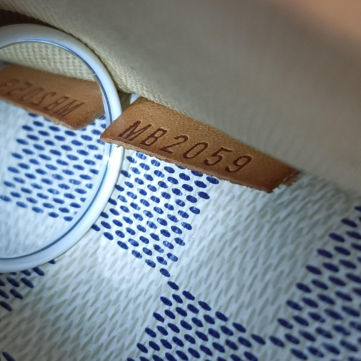 TOTALLY MM Azur Damier Canvas N51262 MB2059トータリーMM アズール ダミエキャンバス N51262 MB2059