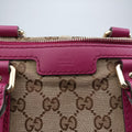 Sherry Line beige×rose Canvas×Leather 247205 I015853398シェリーライン ベージュ×ローズ キャンバス×レザー 247205 I015853398