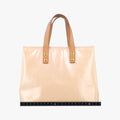 Secondhand Louis Vuitton Reade PM Beige Vernis M91144 handbag | stylenewstar
