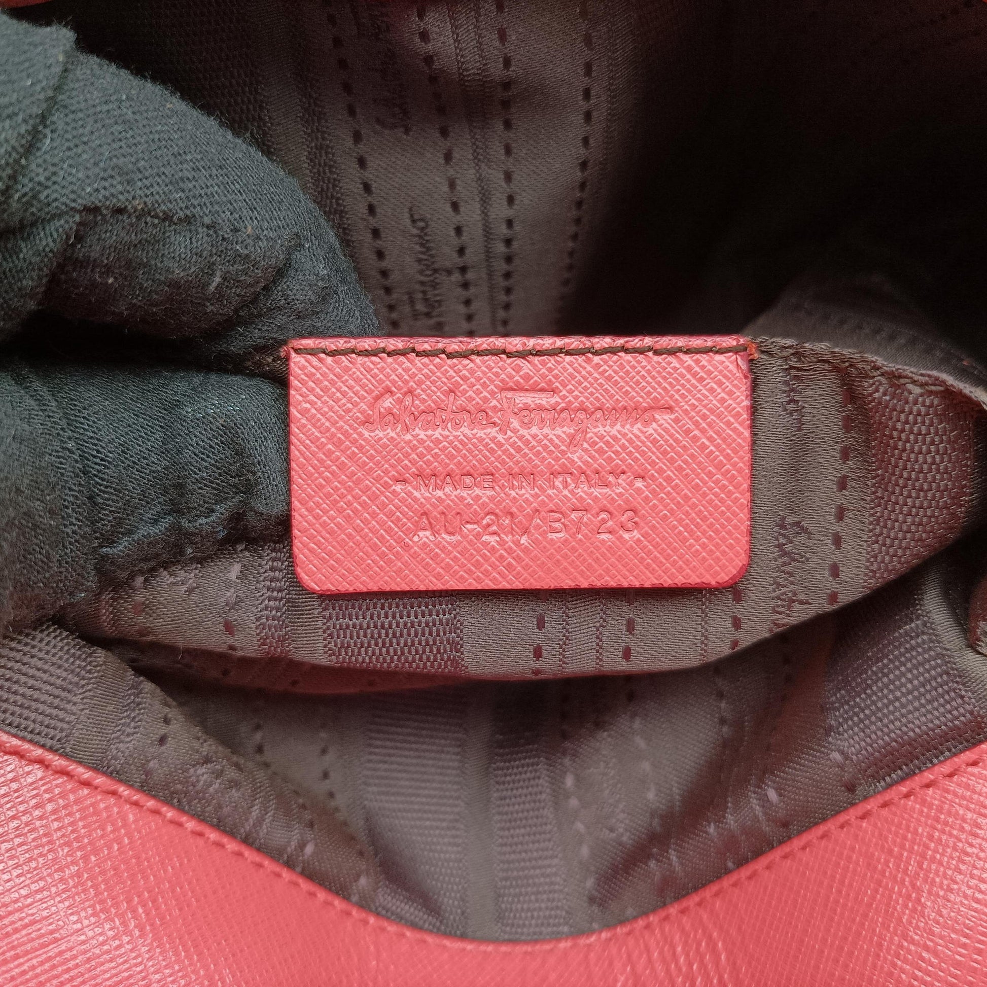 Gancini Pink Leather AU-21/B723ガンチーニ ピンク レザー AU-21/B723