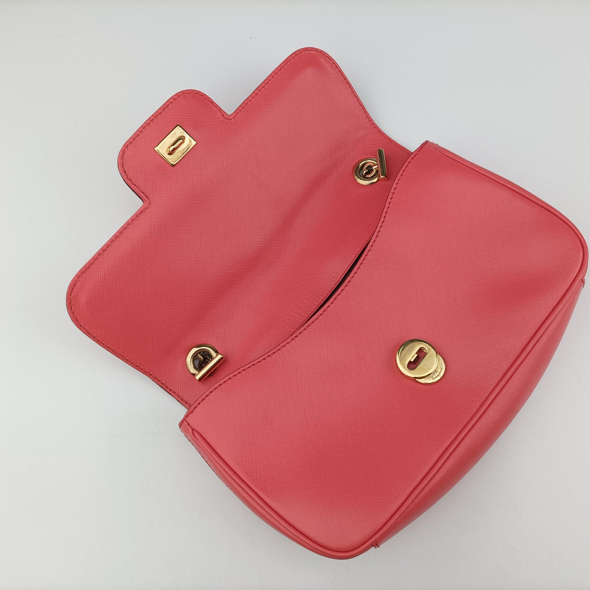 Gancini Pink Leather AU-21/B723ガンチーニ ピンク レザー AU-21/B723