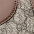 GG SUPREME DOME BEIGE×BROWN PVC coated canvas×Leather 309617 F014611272GGスプリーム ドーム ベージュ×ブラウン PVCコーティングキャンバス×レザー 309617 F014611272
