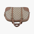 GG SUPREME DOME BEIGE×BROWN PVC coated canvas×Leather 309617 F014611272GGスプリーム ドーム ベージュ×ブラウン PVCコーティングキャンバス×レザー 309617 F014611272