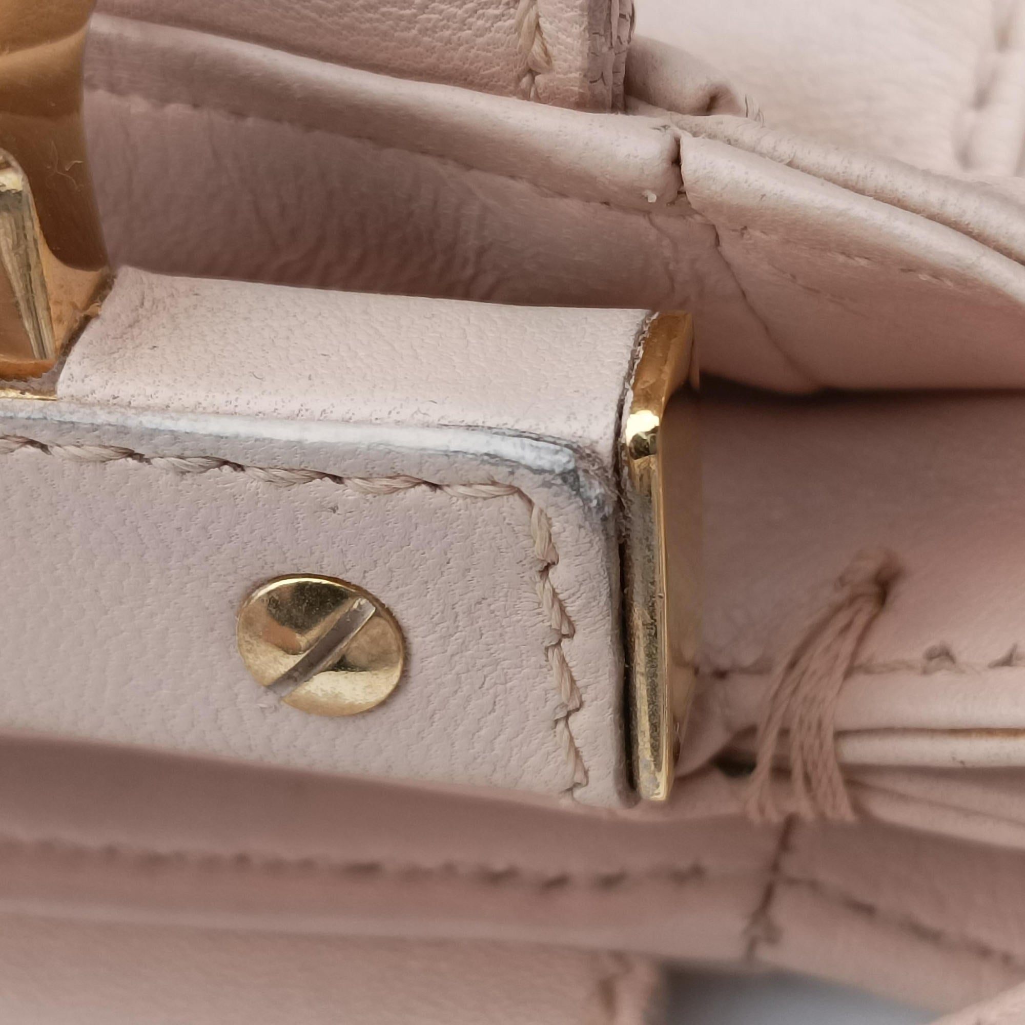 PEEKABOO Pink Leather 8BN244 8BN244-K4P-148-2516ピーカブー ミニ ピンク レザー 8BN244 8BN244-K4P-148-2516