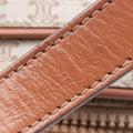 Macadam pattern Beige×brown PVC-coated canvas×leather M08マカダム柄 ベージュ×ブラウン PVCコーティングキャンバス×レザー M08