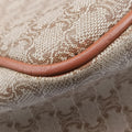 Macadam pattern Beige×brown PVC-coated canvas×leather M08マカダム柄 ベージュ×ブラウン PVCコーティングキャンバス×レザー M08