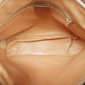 Macadam pattern Beige×brown PVC-coated canvas×leather M08マカダム柄 ベージュ×ブラウン PVCコーティングキャンバス×レザー M08