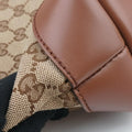 GG Canvas Camel Canvas×Leather 337598 B015701547GGキャンバス キャメル キャンバス×レザー 337598 B015701547