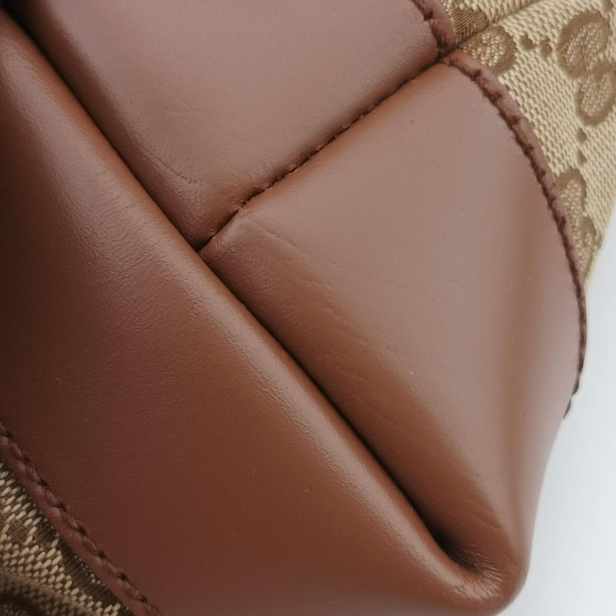 GG Canvas Camel Canvas×Leather 337598 B015701547GGキャンバス キャメル キャンバス×レザー 337598 B015701547