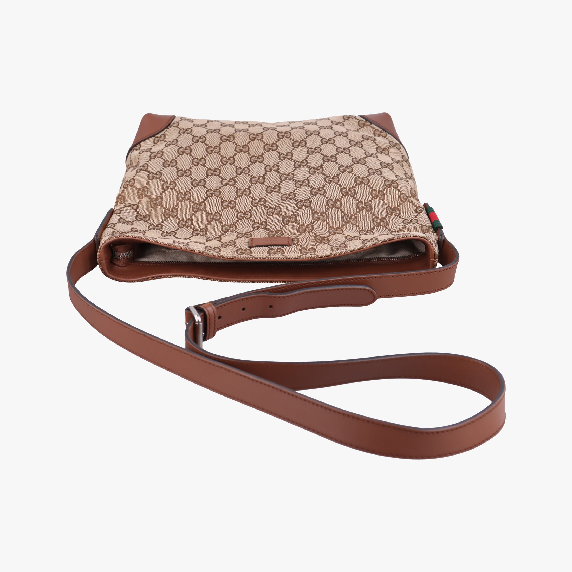 GG Canvas Camel Canvas×Leather 337598 B015701547GGキャンバス キャメル キャンバス×レザー 337598 B015701547