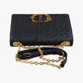 30 Montaigne Black Leather 02-BO-017930 モンテーニュ ブラック レザー 02-BO-0179