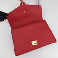Sylvie Red×navy Leather 421882 I019562079シルヴィ レッド×ネイビー レザー 421882 I019562079