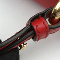 Sylvie Red×navy Leather 421882 I019562079シルヴィ レッド×ネイビー レザー 421882 I019562079