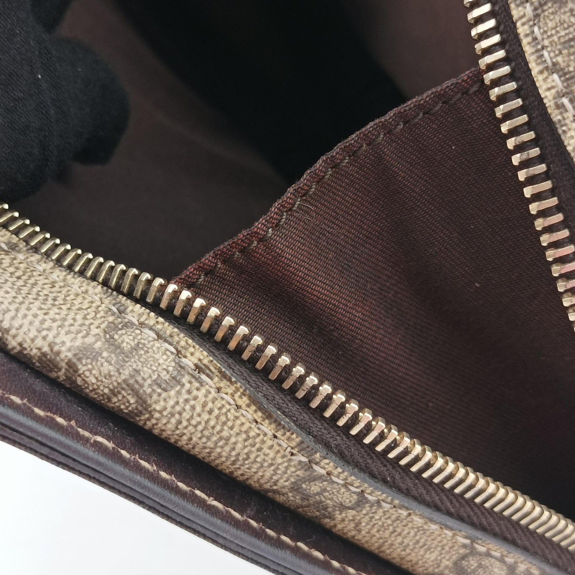 GG Supreme Beige x Brown PVC coated canvas 201755 GG スプリーム ベージュxブラウン PVCコーティングキャンバス 201755 