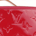Pre-owned Louis Vuitton Schet Accessoir Red Monogram Vernis M91574 handbag | stylenewstar