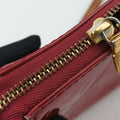 Pre-owned Louis Vuitton Schet Accessoir Red Monogram Vernis M91574 handbag | stylenewstar