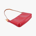 Pre-owned Louis Vuitton Schet Accessoir Red Monogram Vernis M91574 handbag | stylenewstar