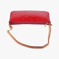 Pre-owned Louis Vuitton Schet Accessoir Red Monogram Vernis M91574 handbag | stylenewstar