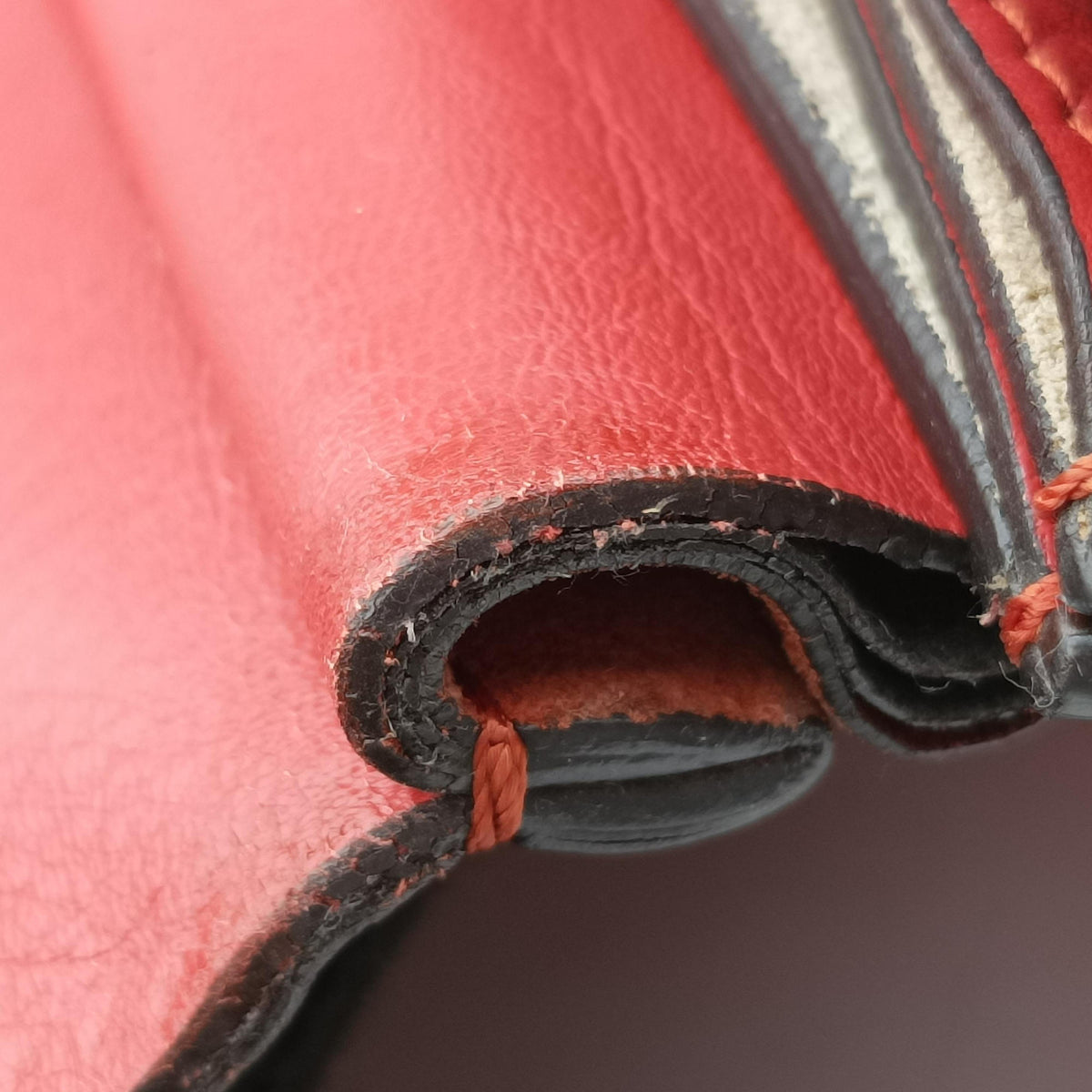 FAYE Red Leather × suede 04185656-04フェイ レッド レザー×スエード 04185656-04