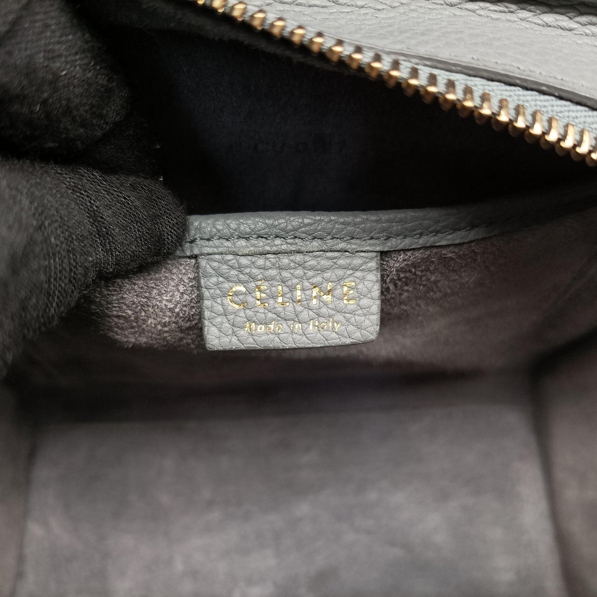 luggage nano shopper Grey Leather U-CU-0127ラゲージナノショッパー グレー レザー U-CU-0127