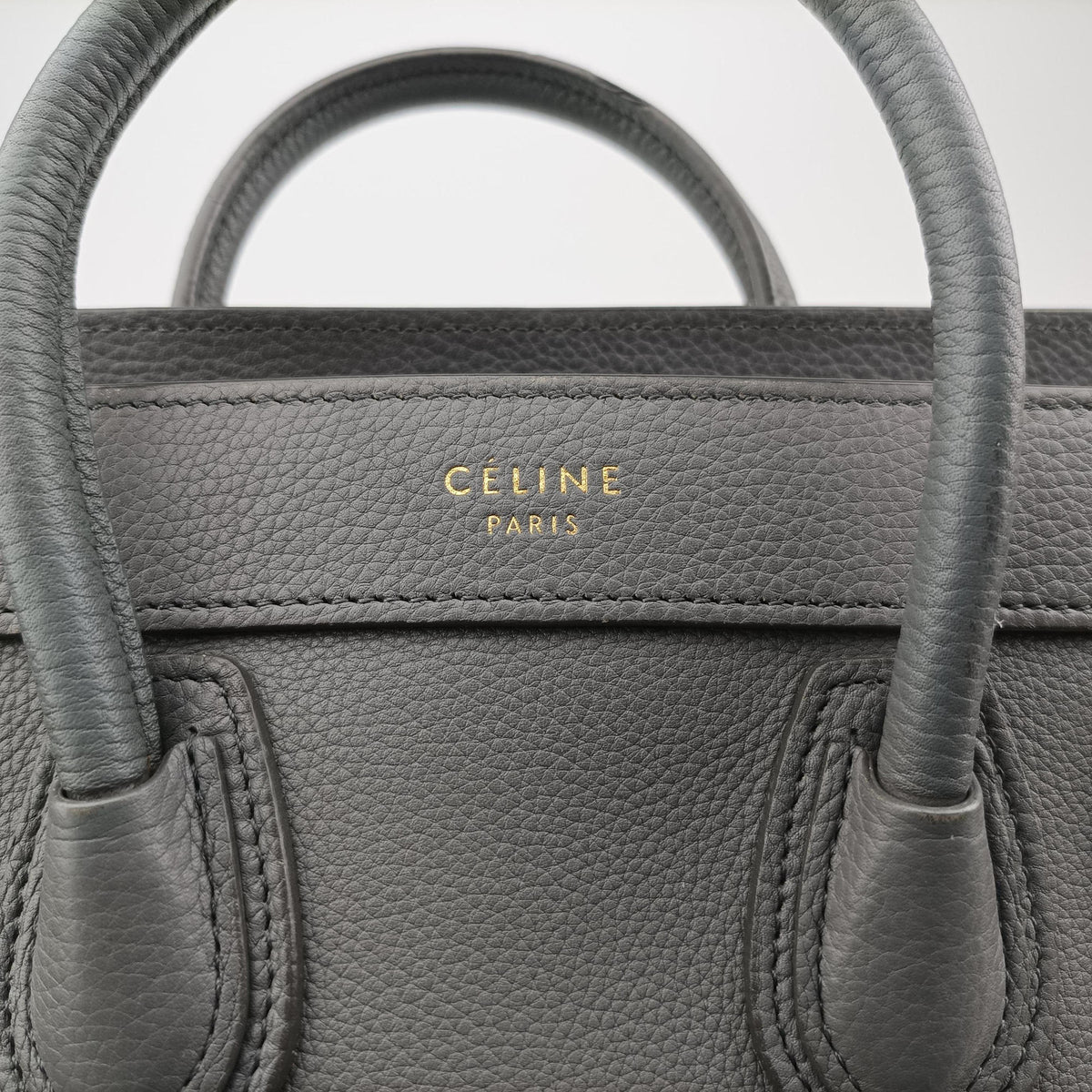 luggage nano shopper Grey Leather U-CU-0127ラゲージナノショッパー グレー レザー U-CU-0127