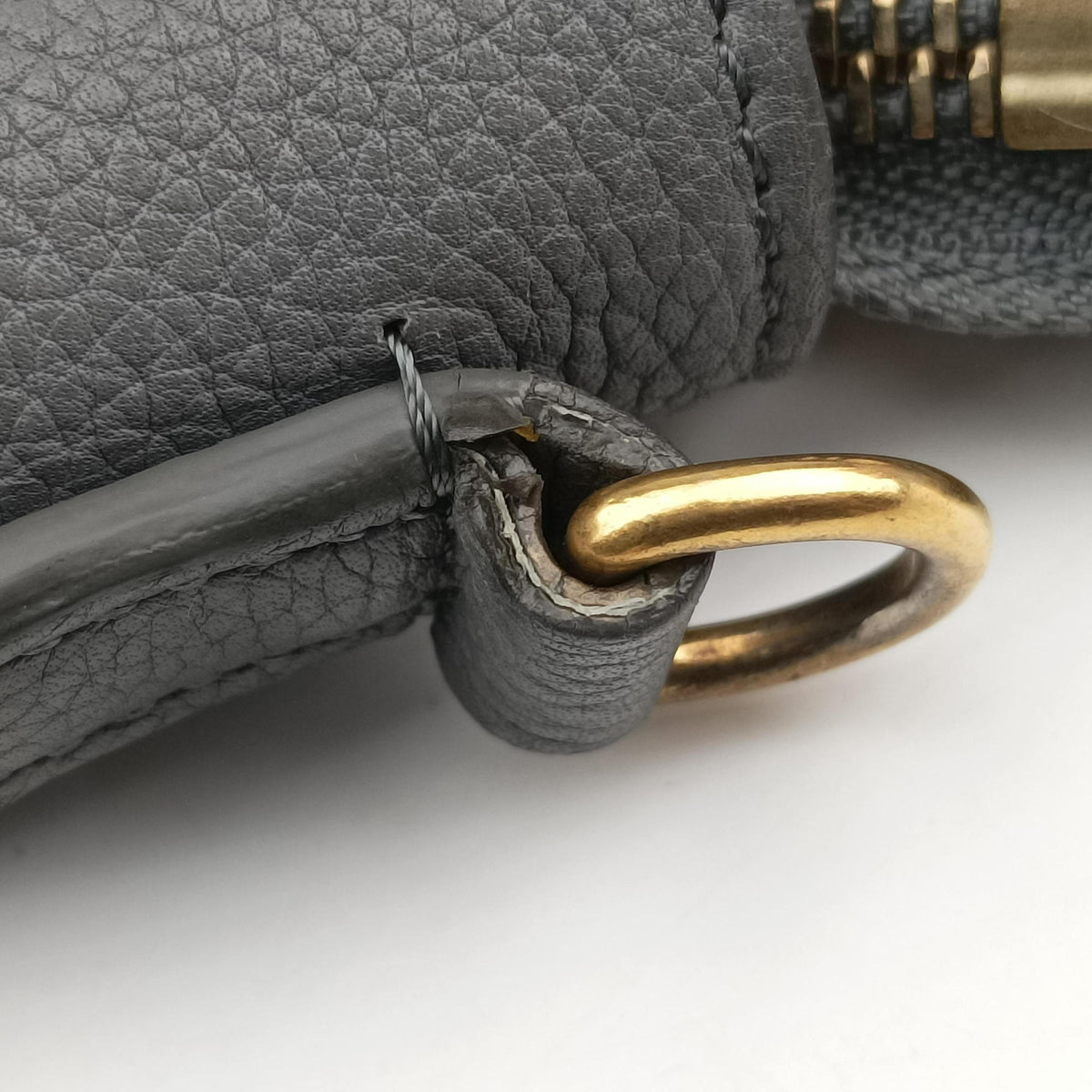 luggage nano shopper Grey Leather U-CU-0127ラゲージナノショッパー グレー レザー U-CU-0127