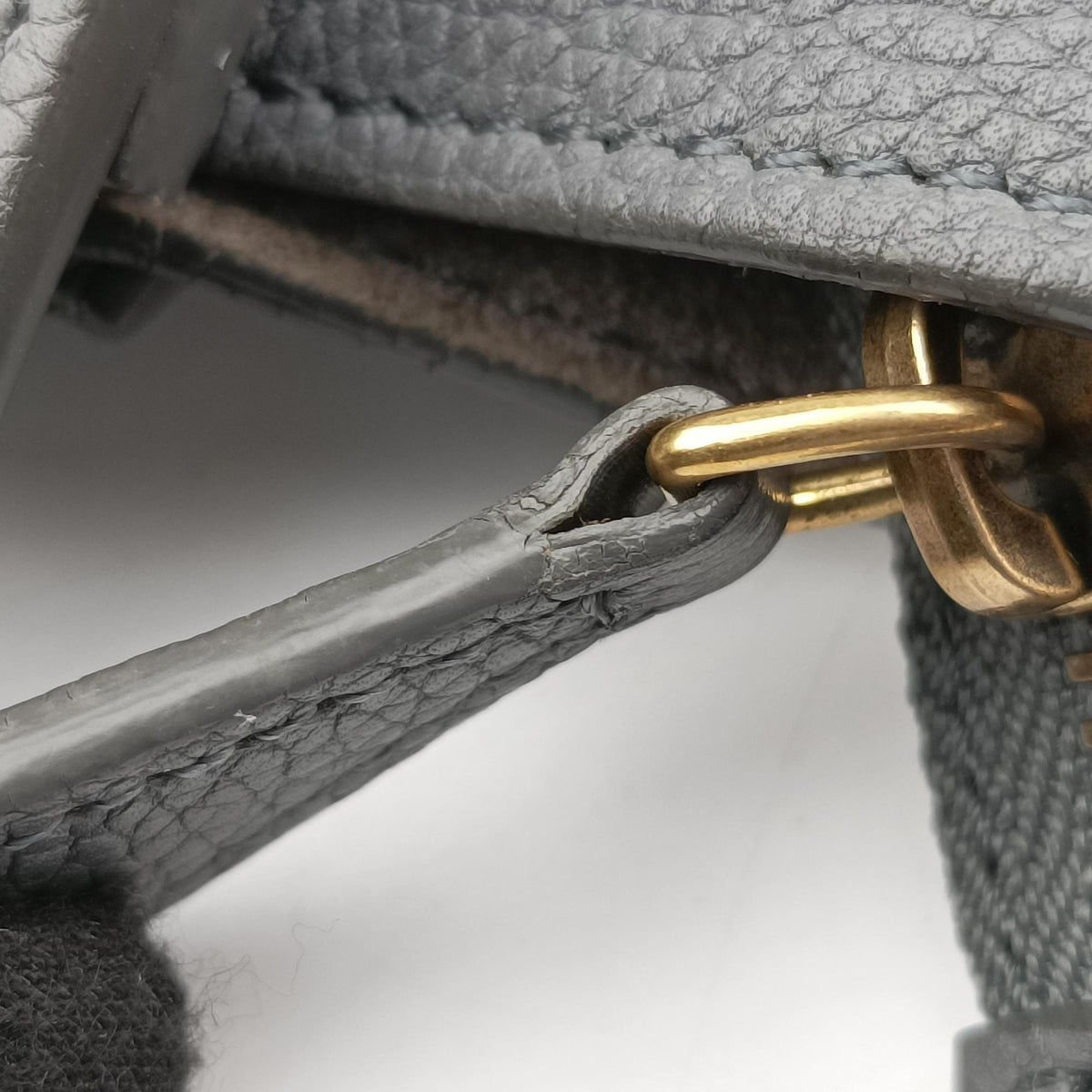 luggage nano shopper Grey Leather U-CU-0127ラゲージナノショッパー グレー レザー U-CU-0127