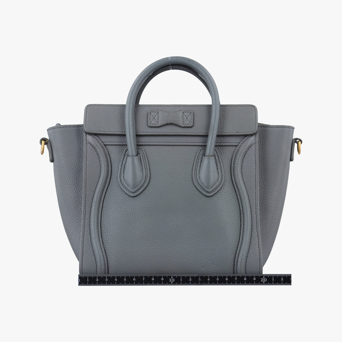 luggage nano shopper Grey Leather U-CU-0127ラゲージナノショッパー グレー レザー U-CU-0127