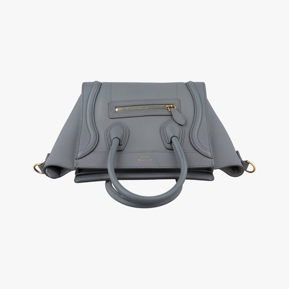 luggage nano shopper Grey Leather U-CU-0127ラゲージナノショッパー グレー レザー U-CU-0127