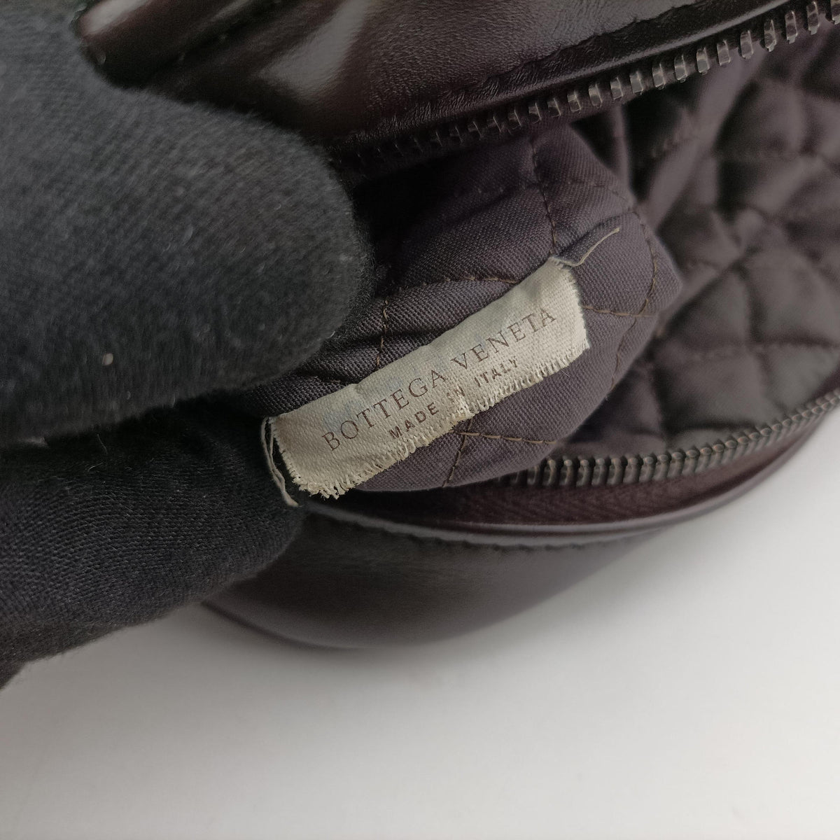 Intrecciato Brown Lambskin B00613113Sイントレチャート ブラウン ラムスキン B00613113S