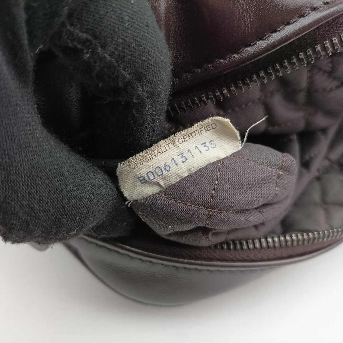 Intrecciato Brown Lambskin B00613113Sイントレチャート ブラウン ラムスキン B00613113S