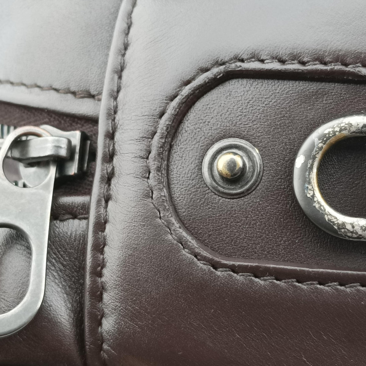 Intrecciato Brown Lambskin B00613113Sイントレチャート ブラウン ラムスキン B00613113S