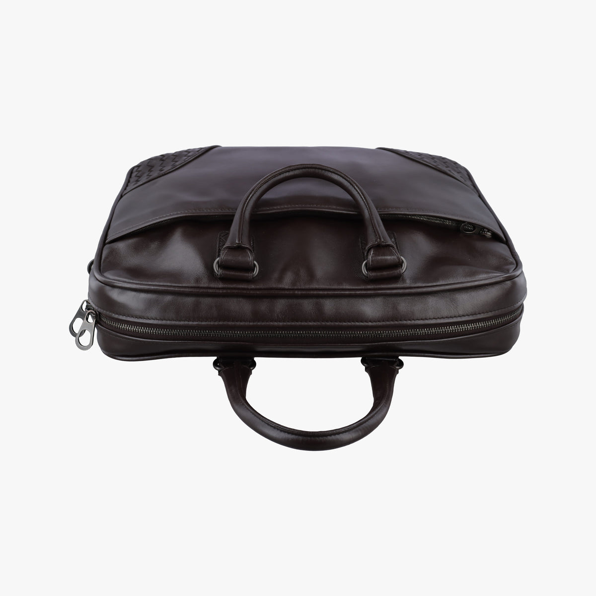 Intrecciato Brown Lambskin B00613113Sイントレチャート ブラウン ラムスキン B00613113S