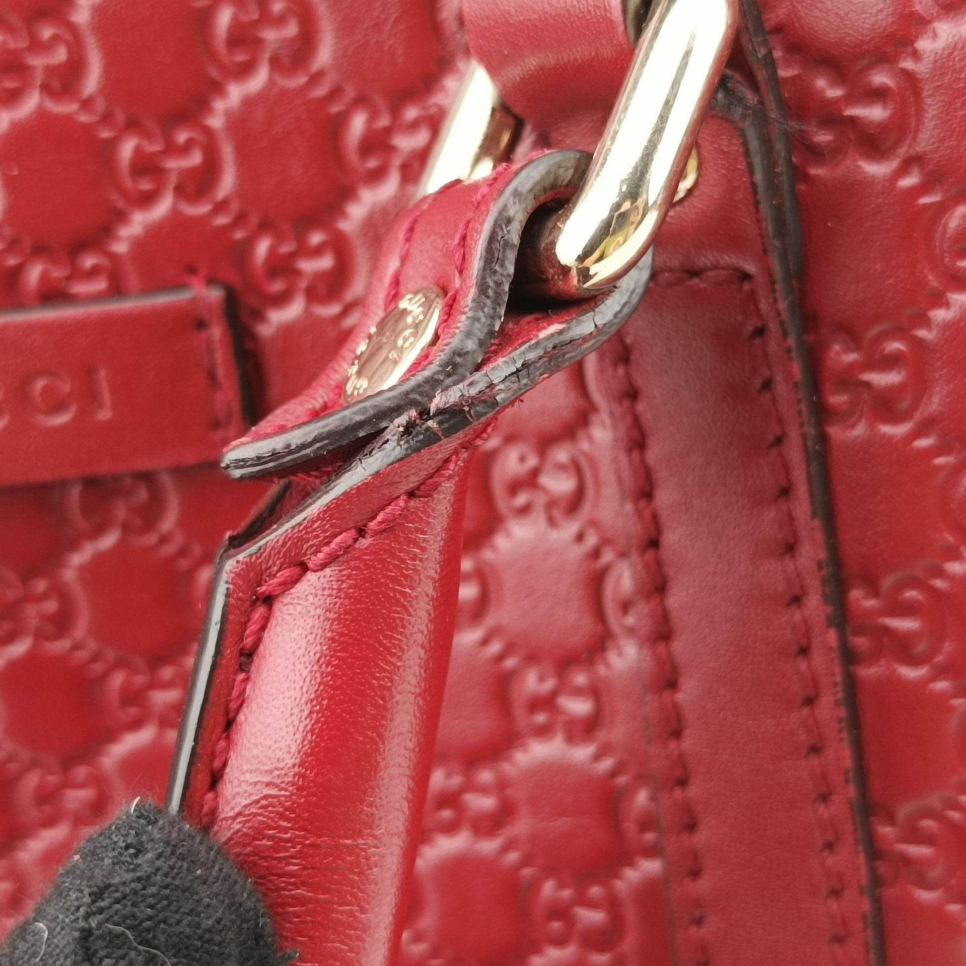 Microguccissima Red Leather 449654 I027483314マイクログッチシマ レッド レザー 449654 I027483314