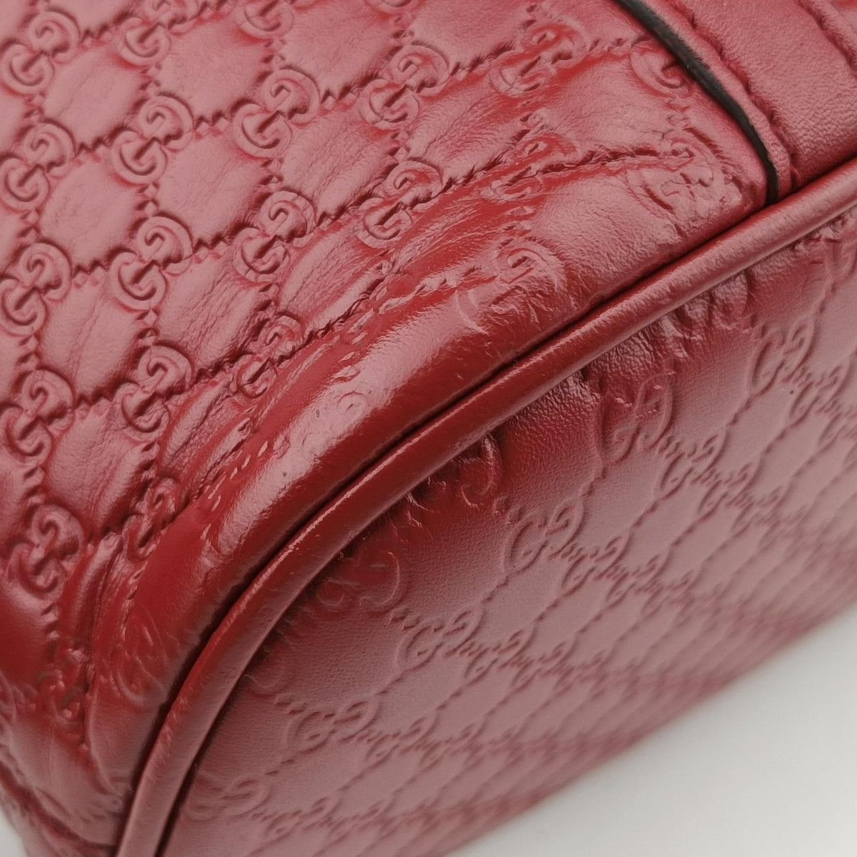 Microguccissima Red Leather 449654 I027483314マイクログッチシマ レッド レザー 449654 I027483314