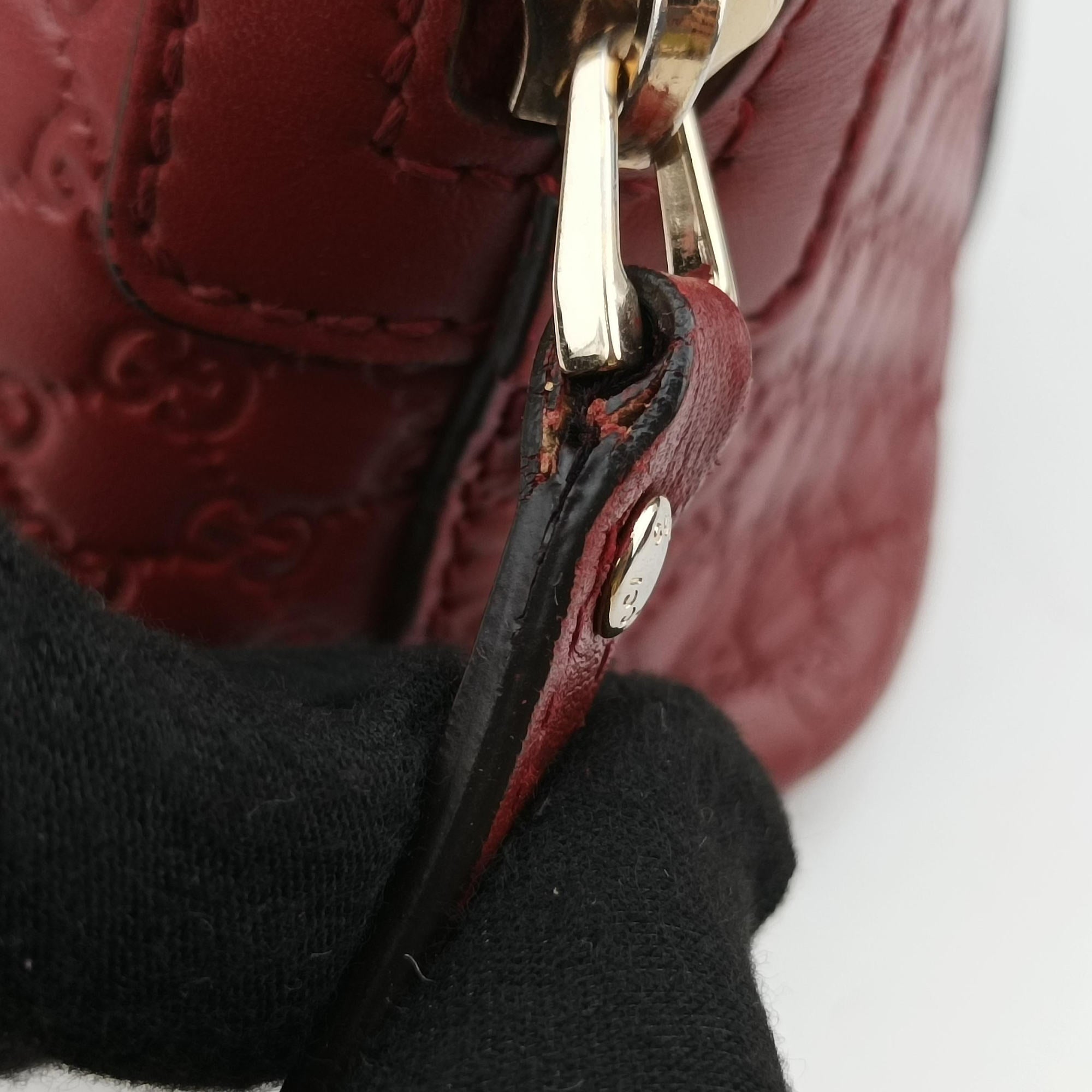Microguccissima Red Leather 449654 I027483314マイクログッチシマ レッド レザー 449654 I027483314