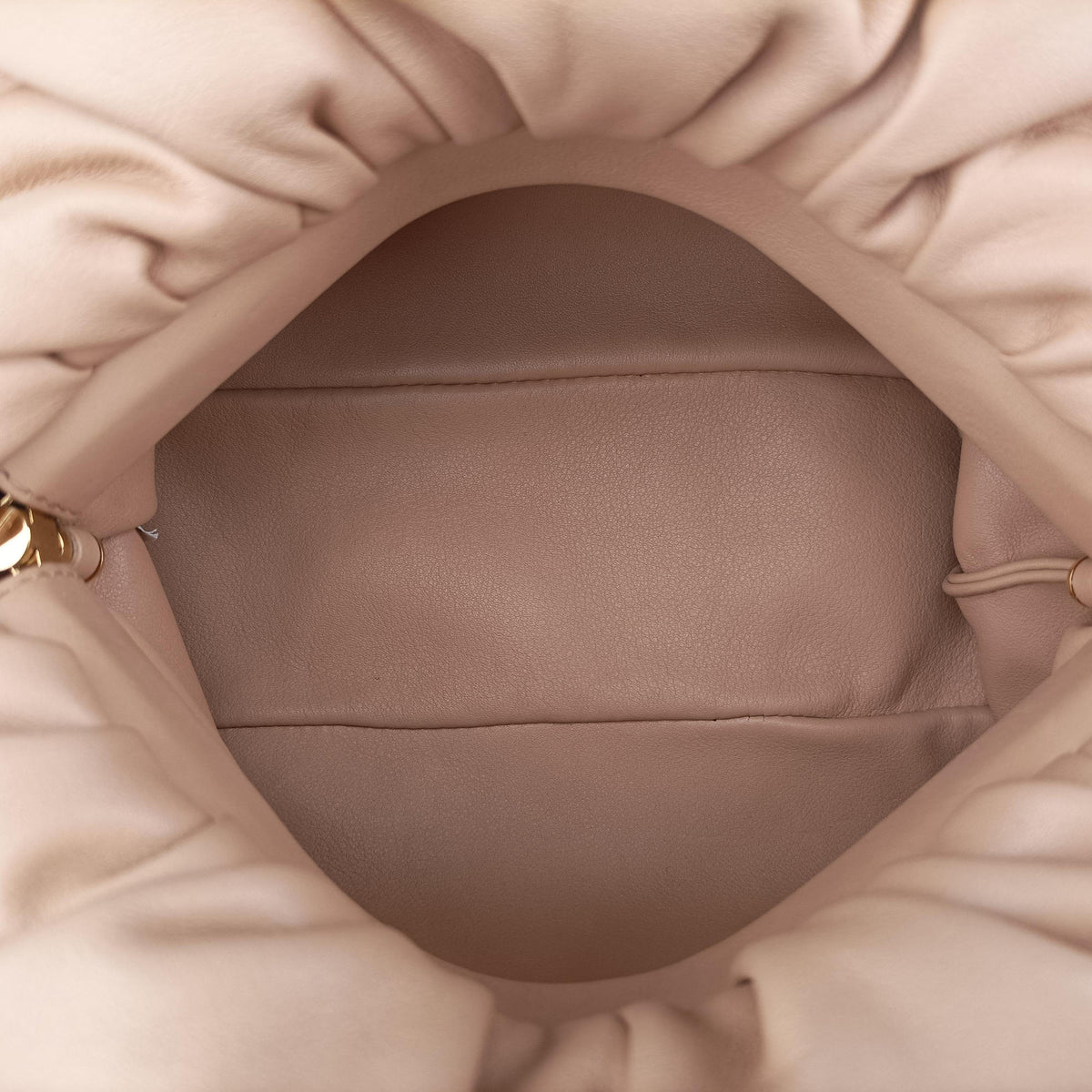 Secondhand Bottega Veneta The Chain Pouch Camel lambskin  shoulderbag | stylenewstar