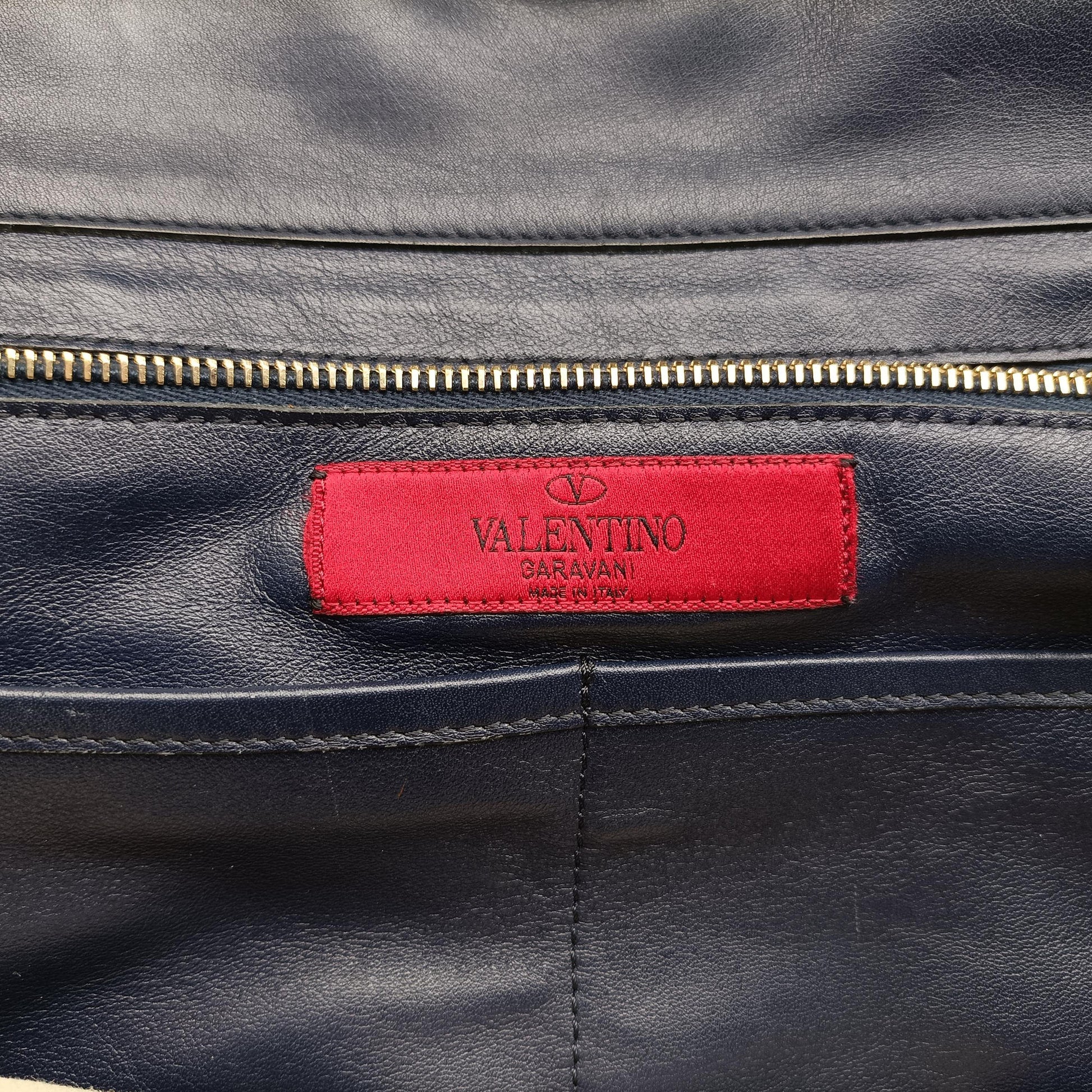 Rockstud Blue Leather Lot number unknownロックスタッズ ブルー レザー 製番不明