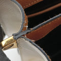Bicolor Box Brown×White Saffiano Leather 117バイカラーボックス ブラウン×ホワイト サフィアーノレザー 117